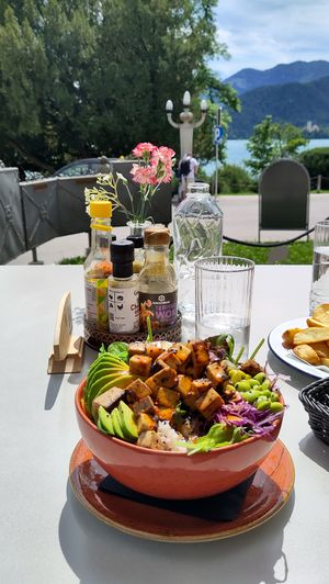Tofu Poke at Spica - Bar And Restaurant in Radovljica