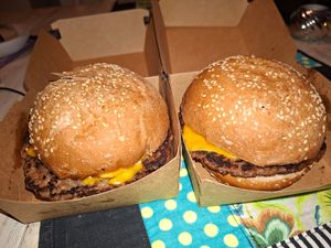  at Nom Street Food & Smashed Burgers in Rhodes