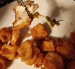 Salt and pepper tofu (takeout) at So Good in Ottawa