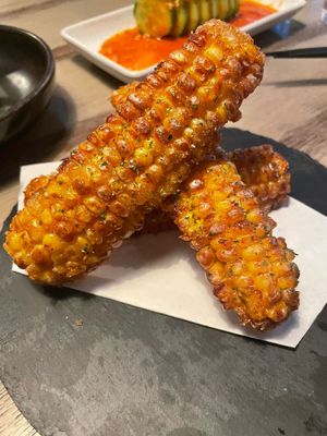 Deep Fried Corn at RAMEN IPPUDO PARRAMATTA in Parramatta