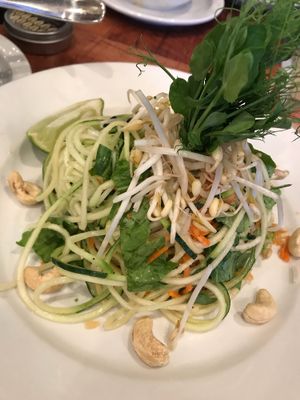 raw thai!!! :) at Under the Bodhi Tree in Pahoa