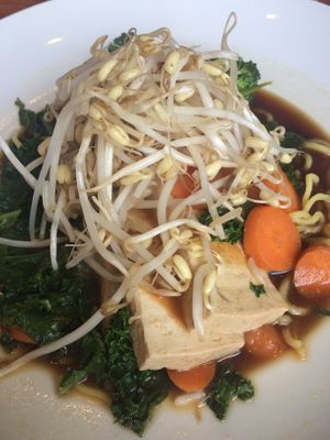 Ramen bowl at Under the Bodhi Tree in Pahoa