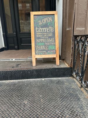 Exterior Menu at Taboonette (Brooklyn Heights) in Brooklyn