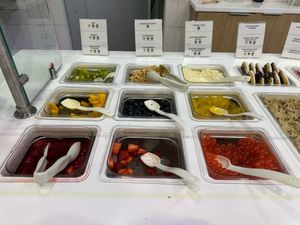 Toppings bar at 16 Handles - Cobble Hill  in Brooklyn