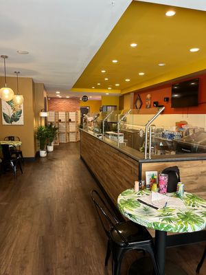 Inside view   at Thai Riffic in Rochester