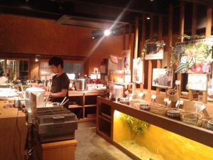 Buffet at Nasukamo in Kyoto