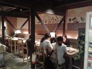 Customer at Nasukamo in Kyoto