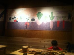 Interior at Nasukamo in Kyoto