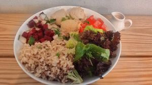 hummus bowl at Ooh Cha Cha - Zhongzheng District in Taipei