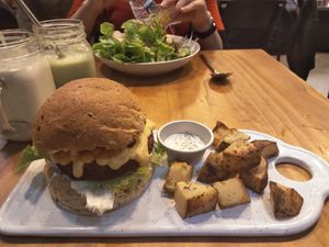 Burger at Ooh Cha Cha - Zhongzheng District in Taipei