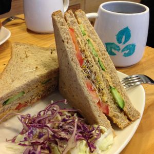 hummus sandwich  at Ooh Cha Cha - Zhongzheng District in Taipei