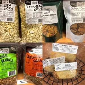 Snacks, cheezes, spreads, and more... at Spice and Grain in Fryeburg