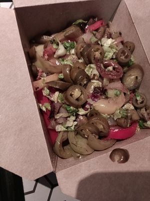 Vegan box from too good to go app at Tuco's Taqueria  in Castlebar
