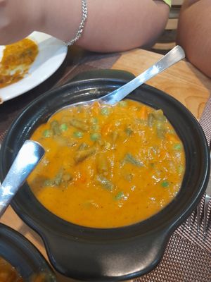 Veganised veg korma at Saroj Indian Restaurant in Thành Phố Hồ Chí Minh
