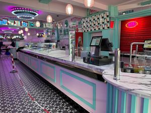 The place  at Scoops in Mablethorpe