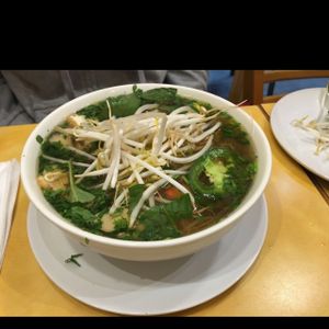 Pho at Quan Long Hoa in Westminster