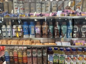 Collection of drinks  at CIBO Express (LGA Terminal A) in New York