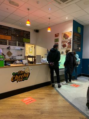 Cheeky pea - excellent food! at The Cheeky Pea in Kingston Upon Thames