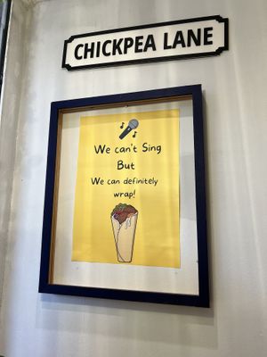   at The Cheeky Pea in Kingston Upon Thames