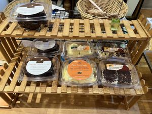 Dessert options  at The Cheeky Pea in Kingston Upon Thames