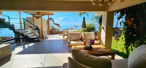 view from the restaurant at Amo Atitlan (Amolo) in Sololá