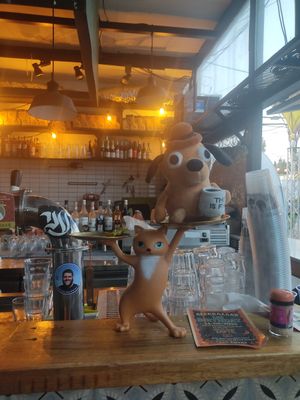 this is fine 🥲 at Beer Bazaar in Jerusalem District