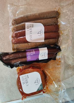 Products at Die Vegane Fleischerei in Cologne