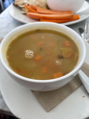 Moroccan lentil soup    at Spring Cafe in Aspen