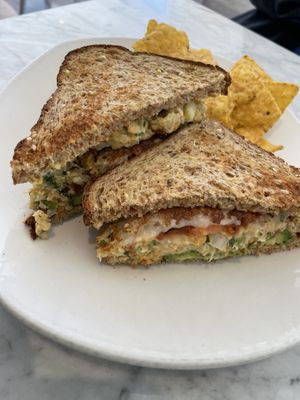 Tuna Melt- vegann  at Spring Cafe in Aspen