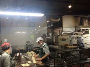 bread production at Fuhang Soymilk in Taipei
