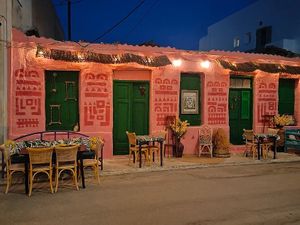 Outside left at MamaDo The Food Bar in Loutra