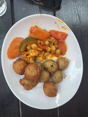 Potatoes especially good  at The Hermitage  in Stockholm