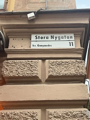 Street address   at The Hermitage  in Stockholm