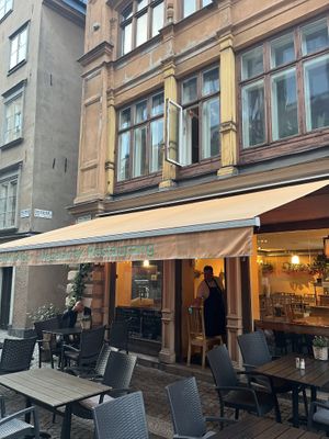 Street front   at The Hermitage  in Stockholm