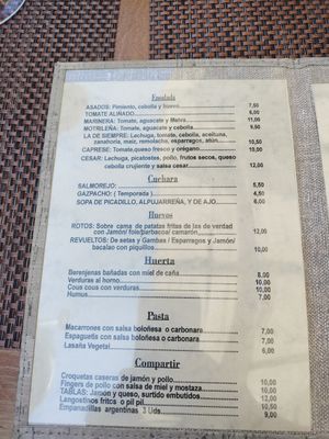  at Restaurante Mesón Cerro Negro in Andalucía