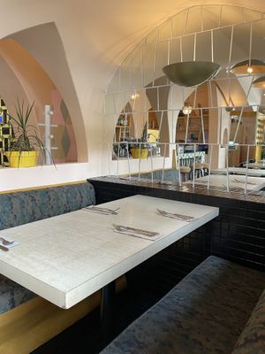 Seating   at Nuba Cafe - Yaletown in Vancouver