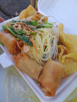 My take away vegan food at Mi Quang Chay in Thành Phố Hồ Chí Minh
