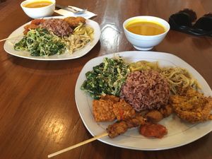 Nasi Campur at Prima Warung in Ubud