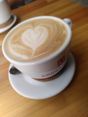 Cappuchino mit Haferdrink (ohne Aufpreis) at TASTE in Schleswig-holstein