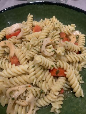 Pasta ai calamari  at Vegitalian in Salzburg