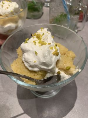 Tiramisù al pistacchio  at Vegitalian in Salzburg