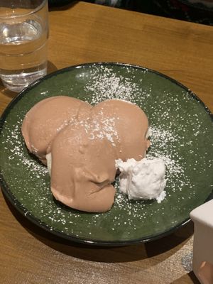 Profiteroles  at Vegitalian in Salzburg