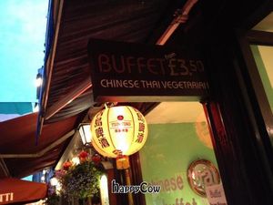 CAI entrance sign at CAI Cafe in London