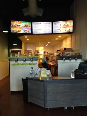inside at Tropical Smoothie Cafe in Phoenix