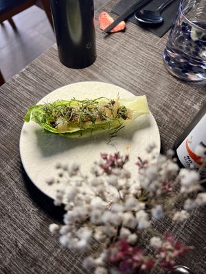 First bite  at Karppi Ravintola in Helsinki