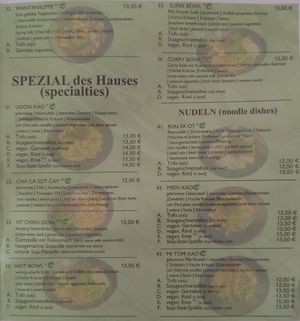  at Vietnamese Vegan Restaurant in Worms