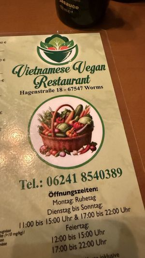  at Vietnamese Vegan Restaurant in Worms