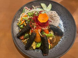 Seetangröllchen at Vietnamese Vegan Restaurant in Worms