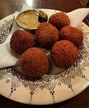 Bitterball at Café Gilde in Amsterdam