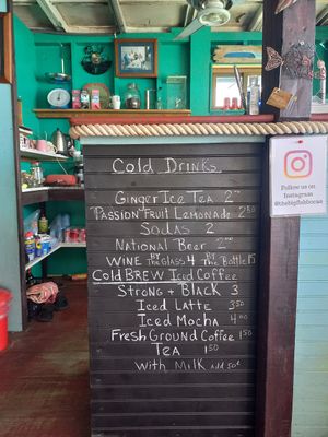 Drinks 🍵 at Leaf Eaters Cafe in Bocas Del Toro